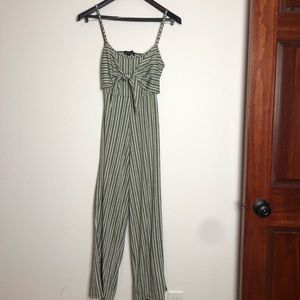 Strapless Open back Jumpsuit